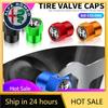 Autocolante Auto Pentru Alfa Romeo 4 Bucăți Capace Valve Auto Roți Anvelope Tije Aer Anvelopă Capac Protector Pentru Alfa Romeo 159 Giulietta Giulia 1