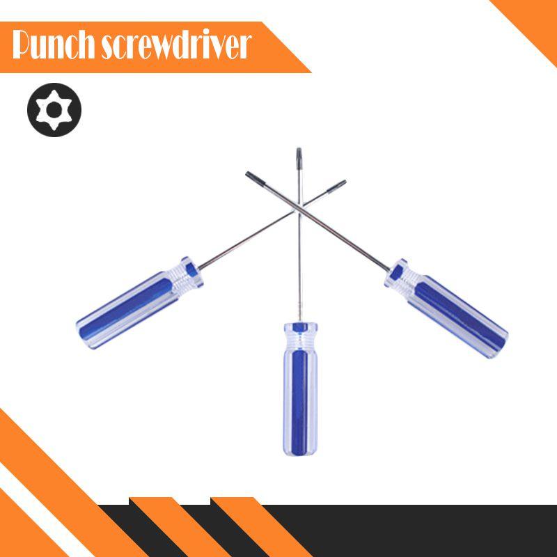 T8 T9 T10 Tamper Proof Screwdriver For Xbox Ps3 With Magnetic Steel Handle Design