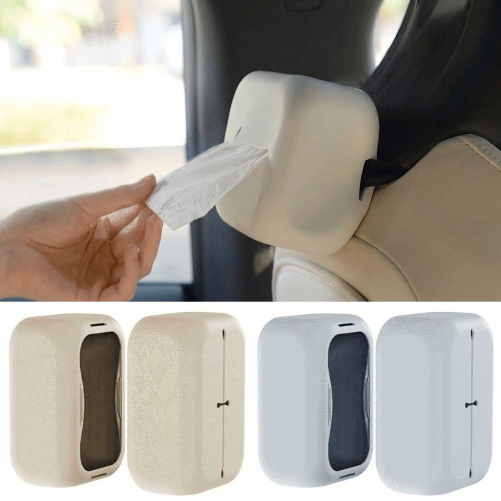 Soft Silicone Tissue Box Reusable Paper Holder decorative Tissue Drawer  Car