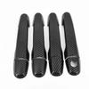 Fits 08-13 Toyota Corolla Axio Altis Carbon Fiber Door Handle Shell & Bowl