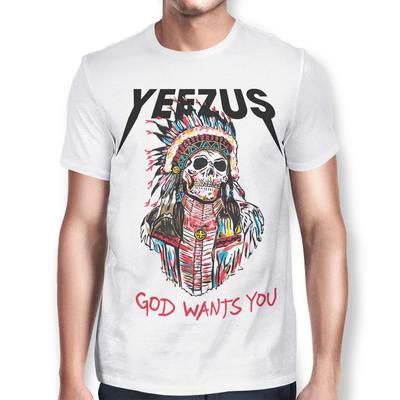 Kanye West Yeezus God Wants You T-Shirt, Herren- und Damengrößen