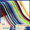 Black and White Polypropylene Drawstring Bag with PP Rope