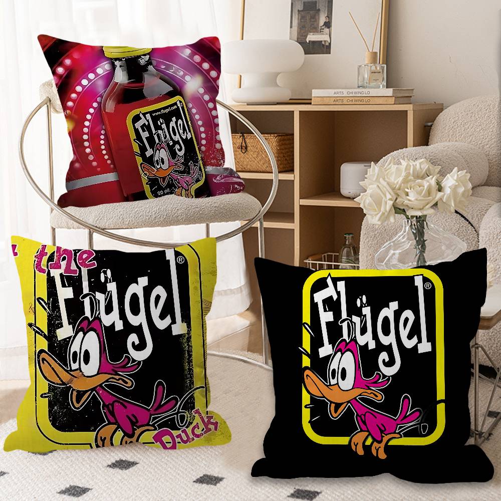 Flugels Drinking Cushion Cover Polyester Sofa Cushions Decorative Throw Pillows Home Decoration Pillowcover