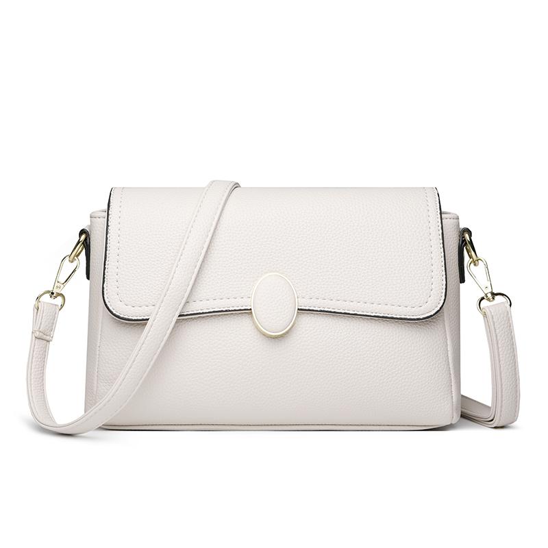 Trendy Faux Leather Crossbody Bag for Women Multi-pocket Cellphe Purse Ladies Shoulder Messenger Bag Waterproof Daily Use Bag