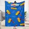 Colorful Creatures Pattern Flannel Blanket-Soft and Suitable for Sofas,Beds,Offices,Travel,All Seasons,Great Gift for Holidays and Birthdays.
