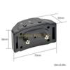 Electric Anti Bark Collar Battery Powered with 7 Adjustable Sensitivity and Intensity for Small Puppy Bark Voice Humane
