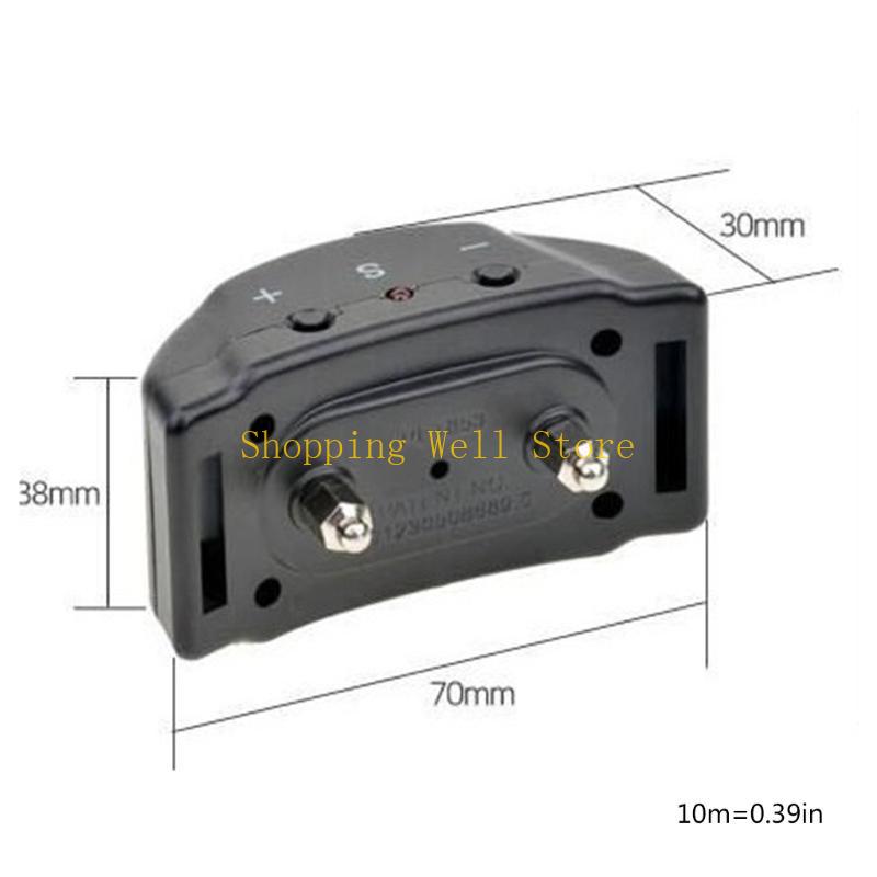 Electric Anti Bark Collar Battery Powered with 7 Adjustable Sensitivity and Intensity for Small Puppy Bark Voice Humane