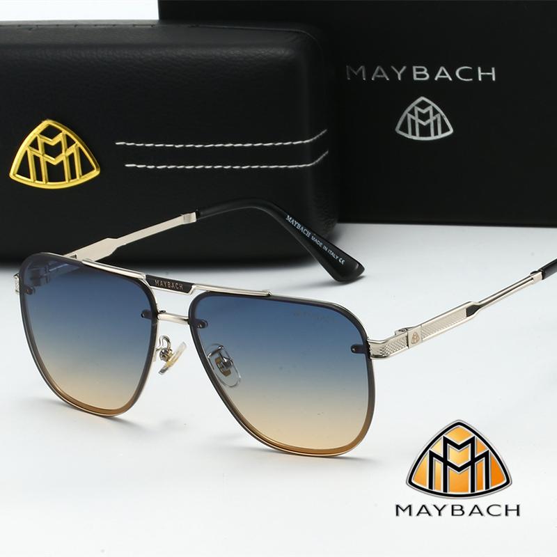 Okulary przeciwsłoneczne MAYBACH Luksusowa marka Ochrona UV400 Dla mężczyzn i kobiet Klasyczne okulary przeciwsłoneczne Wysokiej jakości okulary Gogle pilotki