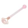 2 in 1 Face Massage Roller Quartz Stone Facial Lifting Skin Care Roller Tool for Home Use