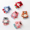 Outdoor Riding Warm Mittens Soft Elastic Knitted Half Finger Glove for Girls Boys Candy Color Cute Gloves
