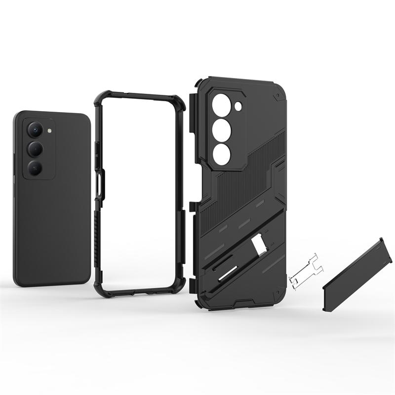 Phone Holder Case For Xiaomi Redmi 15 Case Shockproof Anti-knock Armor Full Back Cover For Redmi 15 Case For Redmi 15 6.9 inch