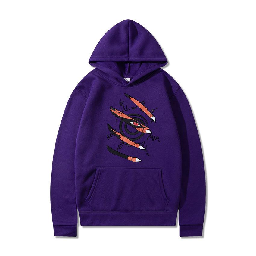 Anime Naruto Men Hoodies Men's Fashion Casual Hooded Sweater Men's Printed Pullover Top