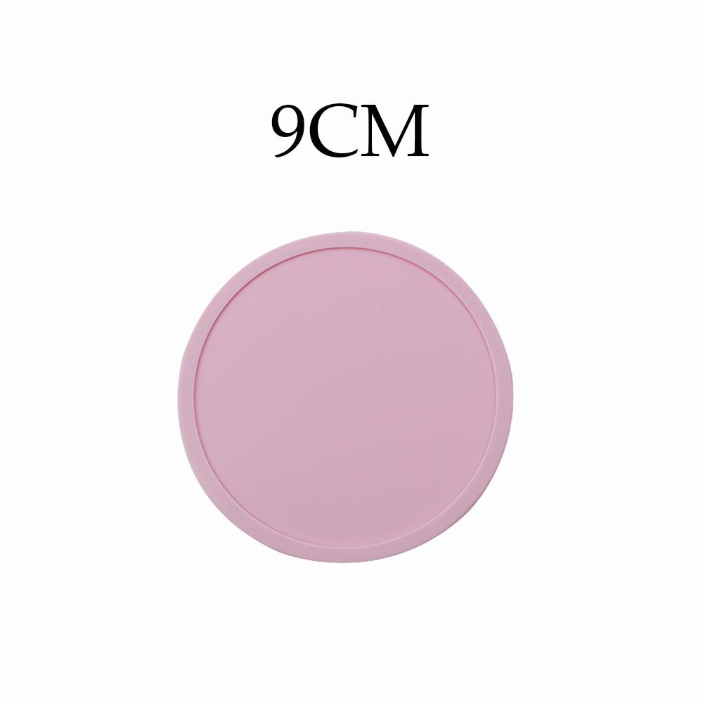 1 PieceAnti Slip and Anti Overflow Coaster Tea Cup and Coffee Coaster Circular Mold Silicone Insulated Table Mat for Home Use