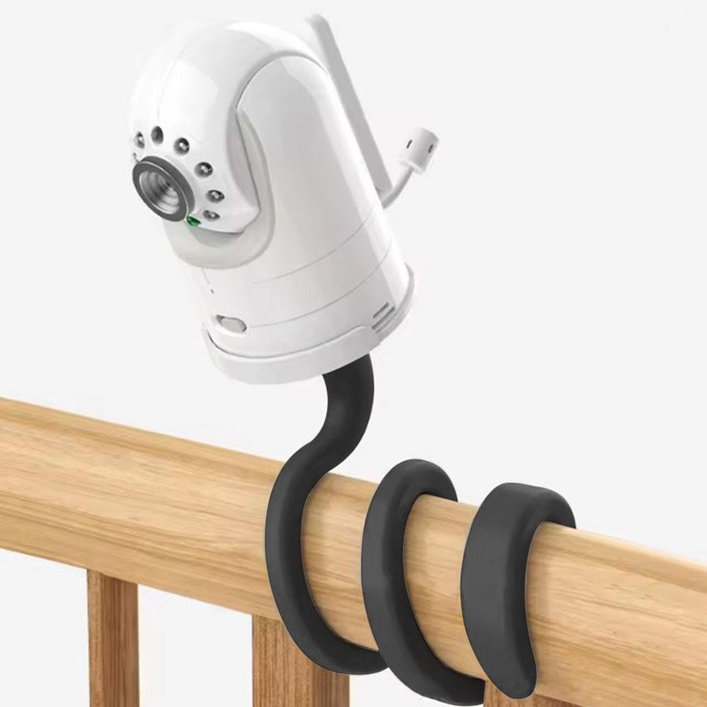 Portable Flexible Silicone Twist Bracket for Adjustable Camera Mount Monitor Holder with Gooseneck for Outdoor Use