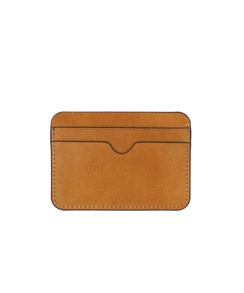 Graygray Italian Pebble Card Holder Bright Camel
