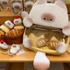 Cute Cat Plush Backpack Kawaii Student School Bag Harajuku Bread Cat Itabag  Birthday Gift