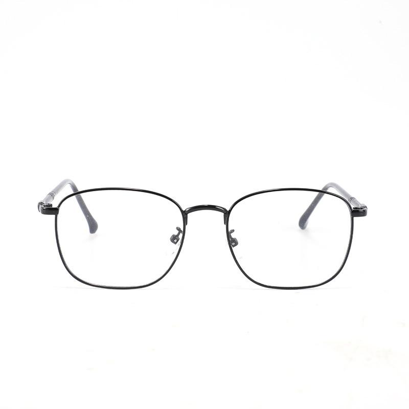 Japanese Thin Frame Full Metal Frame Glasses Box Flat Light Harajuku Style Xiaoqing Literary And Art Fan Frame Retro Tide