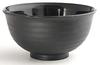 Made in Japan [Microwave and Dishwasher Safe] Multi-Purpose Bowls, Earthenware-Like Texture, Black, Lightweight and Shatter-Resistant, Perfect for