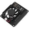 Fan HAT for 4/ 3 Cooling Fan with Software Adjustable Speed / 40mm Big Fan for Raspberry Pi4