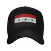Summer Iraq Old Flag Baseball Cap Outdoor Sports Fashion Custom Logo Sun Trucker Hat FeUnisex Unisex Sunscreen Baseball Caps