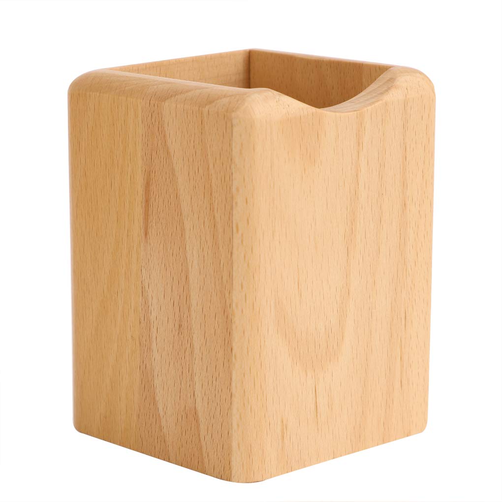 

Стильная деревянная ручка ручка-кисть деревянная ручка вмещает шариковую перьевую и другие маленькие идеально подходит для хранения на рабочем столе и канцелярских товаров идеально подходит для и