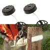 Pack Of 2 Replacement Petrol Fuels Oil Caps Suitable For MS180 MS170 MS018 MS017 Chainsaws Easy To Install Black Plastic
