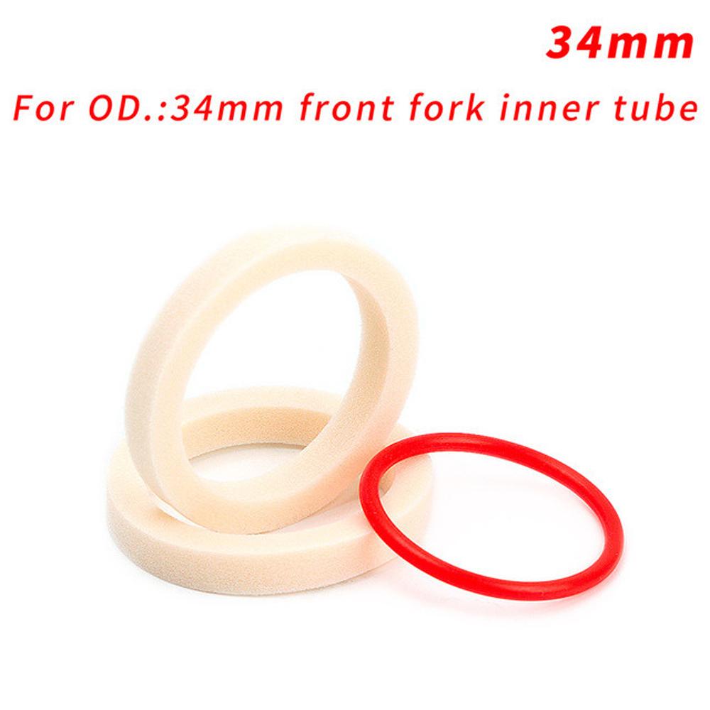 32/34/35/36mm Oil Sealed Foam Bike Suspension Fork Bicycle Fork Oil Sponge Bicycle Fork Sponge Ring
