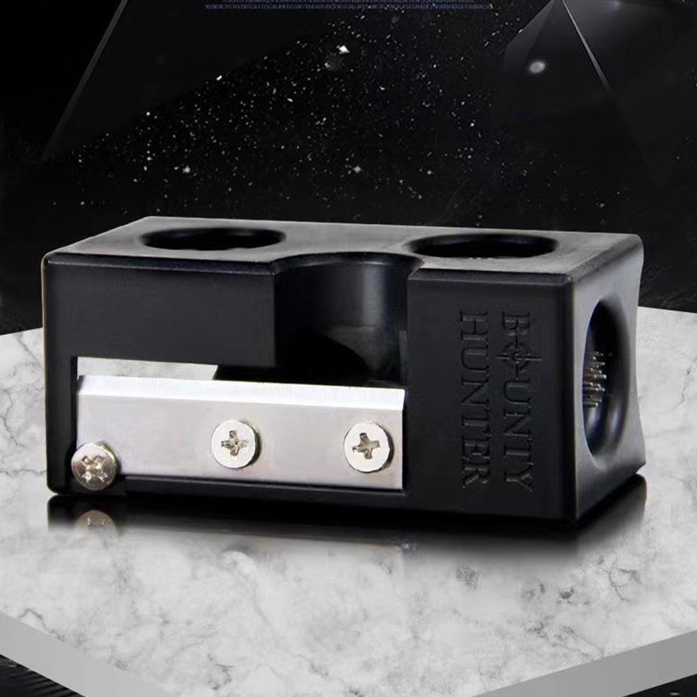 Billiard Cue Multi-Functional Leather Head Repair Tool Head Cleaning Polishing Needling Tool Sharpener Shape 8-In-1 Billiard Equipment