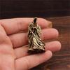 Dark Fighter Bronze Statue Complex Hide Plan Study Desk Decoration Mysterious Home Deck Gift
