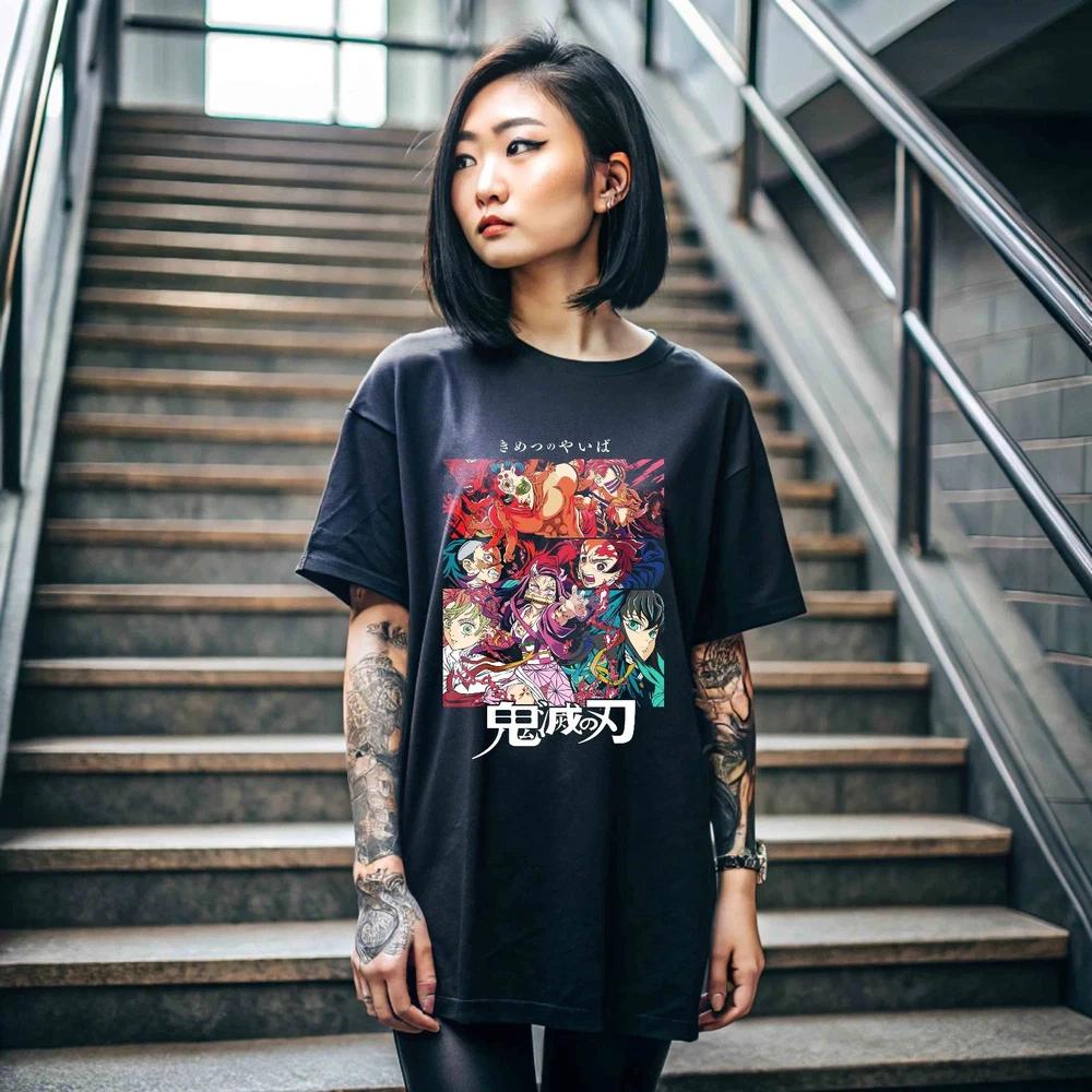 Anime Hashira Demon Slayer Kimetsu No Yaiba Tengen Horror Black Tshirt S