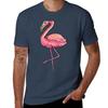 Flamingo Tshirt Large Size Casual Short Sleeve Top