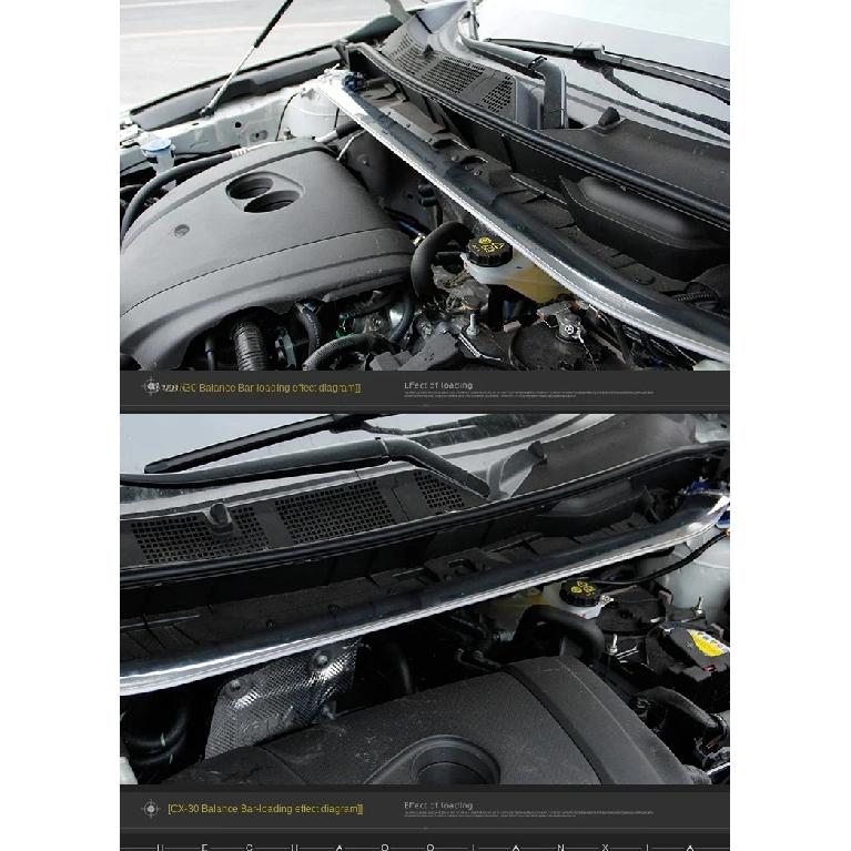 Front Stabilizer Strut Bar For Mazda3 BP 2019 2020 2021 2022 2023 2024 Upper Engine STB Strut Tower Brace Anti-Sway Suspension