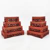 Karin Solid Wood Handicraft Stand for Vase, Pot, Bonsai, or Teapot Ornament