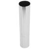 Tubo de Chimenea para Estufa de Leña de Acero Inoxidable Limpieza Fácil Conexión Hermética Sistema de Ventilación Exterior Chimenea de Acero Inoxidable para Estufa de Leña