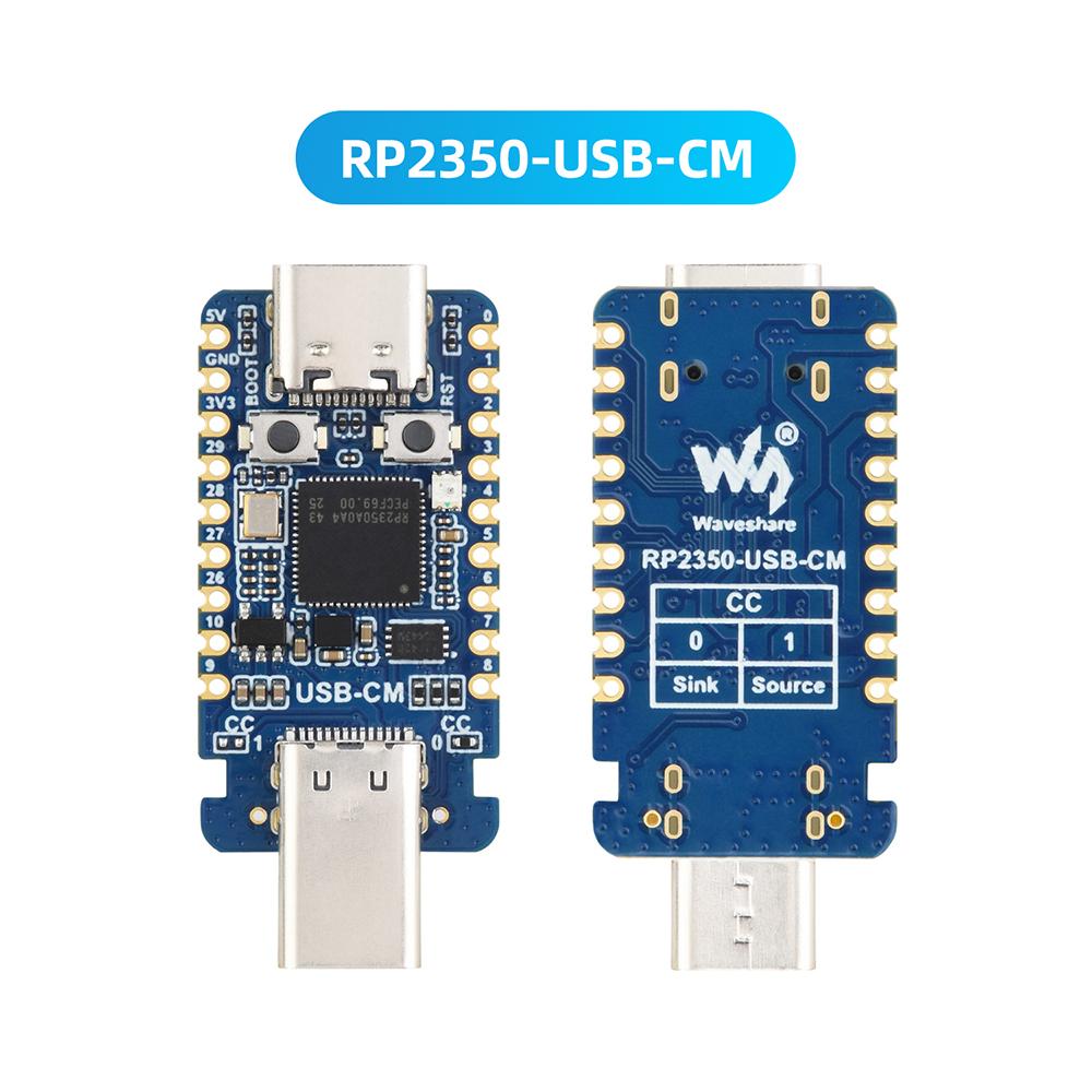 RP1111-USB-C Mini Development Board Dual Type-C with RP1111A Dual-Core Microcontroller for IoT DIY Industrial Control