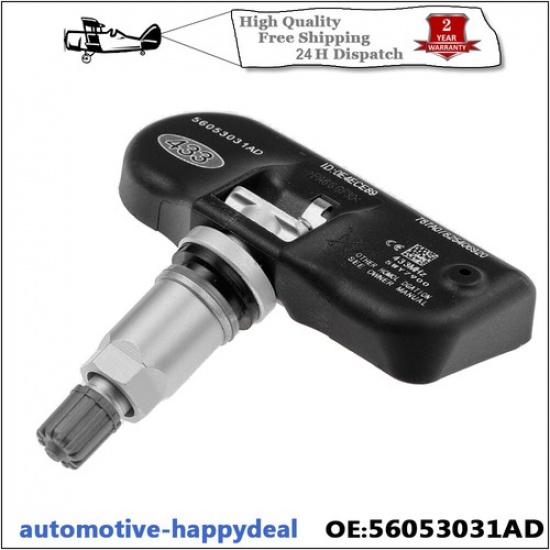 2X TPMS Tire Pressure Monitoring Sensor 56053031AD For Chrysler 200 300 Dodge
