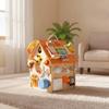 Early Learning Wooden Child-Centered Busy House Fine Motor Skill with