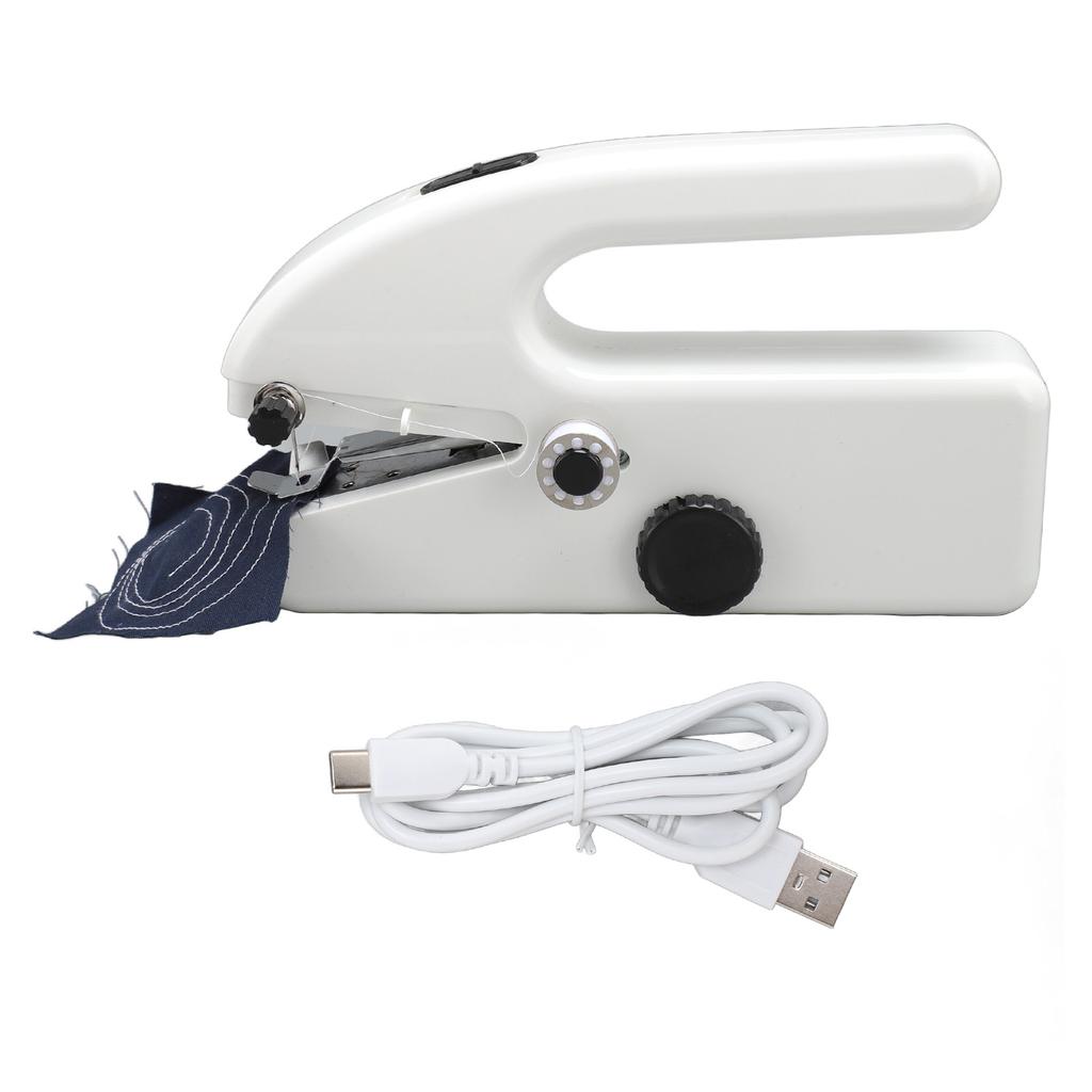 Portable Handheld Sewing Machine USB Multifunctional Mini Electric Handheld Sewing Machine for
