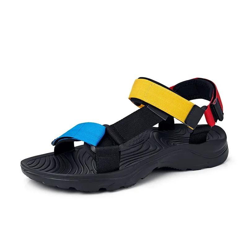Sandals for Men, Summer Fashion Casual Sandals, Breathable and Lightweight Sports Sandals, Outdoor Non Slip Beach Shoes