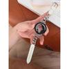 Denim & Leather Spliced Strap for Huawei GT6, GT5 Pro, GT4 & Xiaomi 89