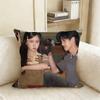 Speed and Love Jin Zhao Jiang Mu Esther He Yu Pillow Case Living Room Sofa Cushion Cover Suitable For Home Room Decoration