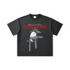 260 GSM Double Yarn 32 Count 100% Cotton Chainsaw Man V41 Denji Print Unisex Heavy Cotton T Shirt