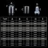4/6/10Pcs Stainless Steel Billboard Fixing Screws Glass Fasteners Advertising Board Fixed Nails Advertisement Standoffs Pin