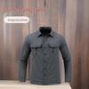 Quick-Dry Casual Long Sleeve Work Shirt - Solid Color, Lightweight Outdoor Top