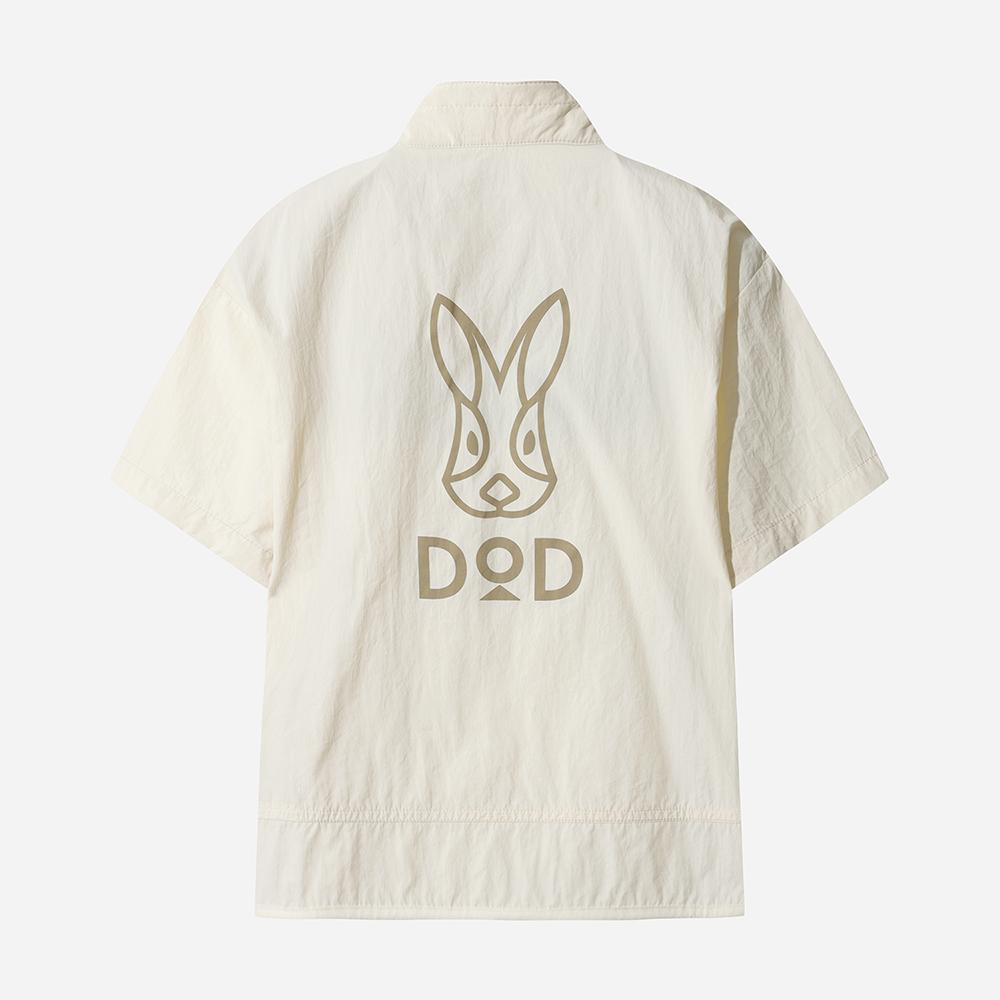 DOD Eight Stand Neck Half Anorak Women'S (Ivory)