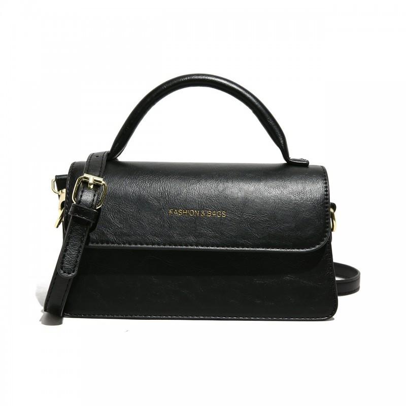 Bags Women 2025 New Retro High-quality Women s Western-style Simple Portable Small Square чёрный