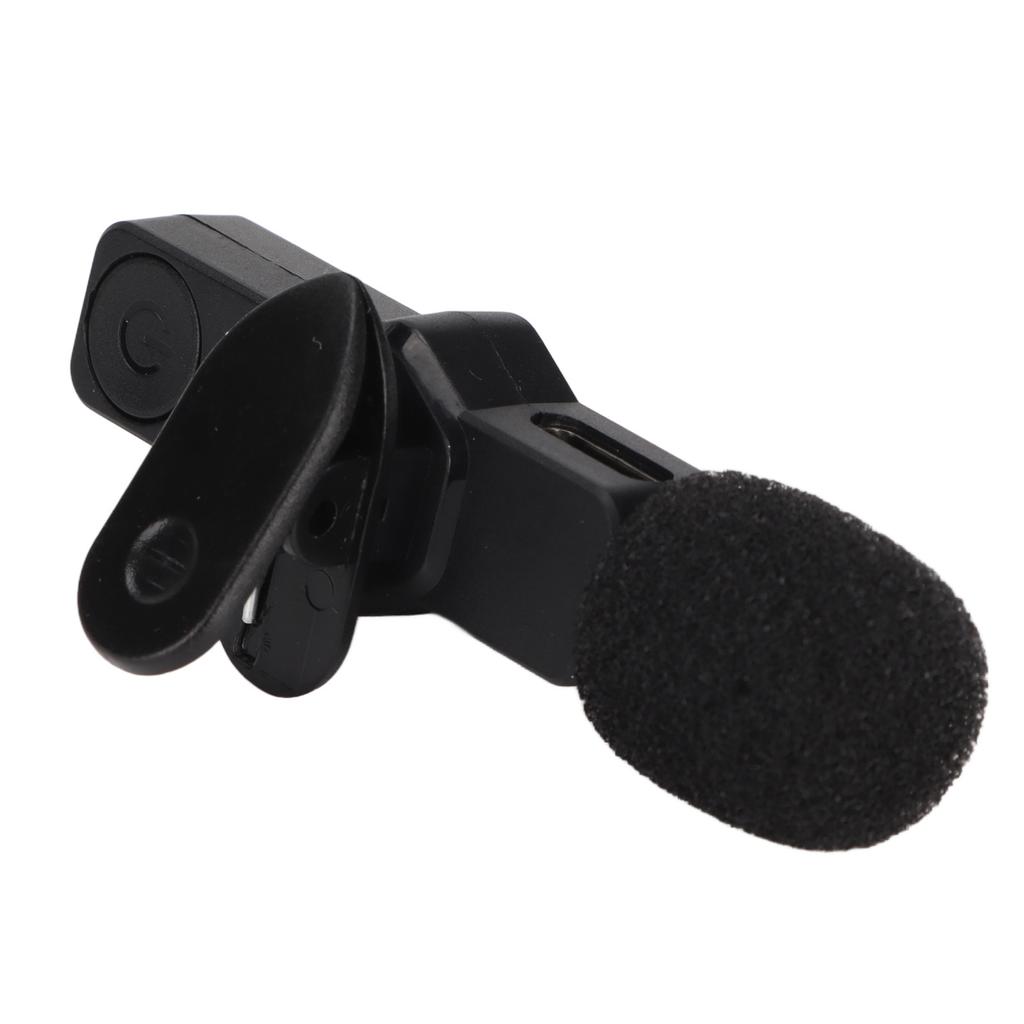 Wireless Lavalier Microphone Plug and Play Rechargeable Portable Microphone for Live Broadcast