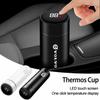 Tazza Termica a Tenuta Stagna con Logo Auto Bottiglia Portatile Accessori Auto Per Volvo Rdesign V60 V40 XC90 S60 C30 XC60 V50 V70 S90 AWD XC40