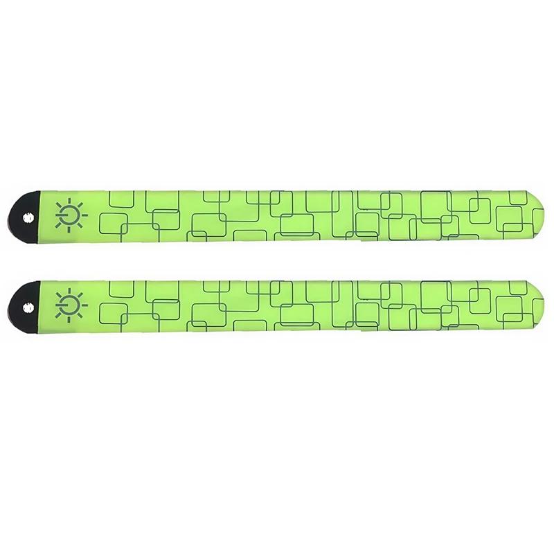 Outdoor Sports Night Running Armband LED Lamp USB Rechargeable Safety Belt Arm Leg Warning Wristband Cycling Bike Bicycle Light