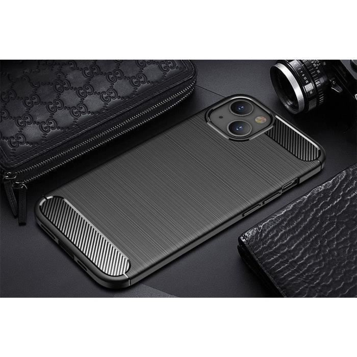 Coque tpu noir pour iphone 13 mini (5.4'')